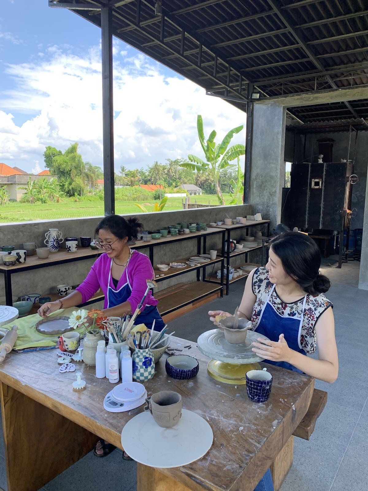 Setungku Ceramics studio & Pottery class workshops