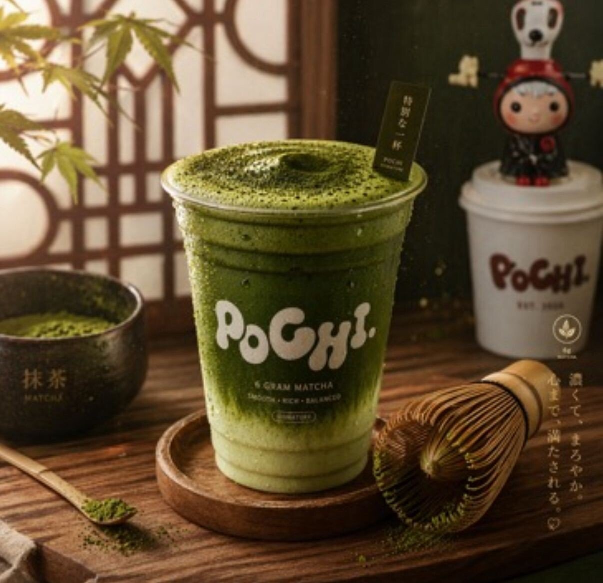 Pochi. Matcha and Japanese Crispy Sando