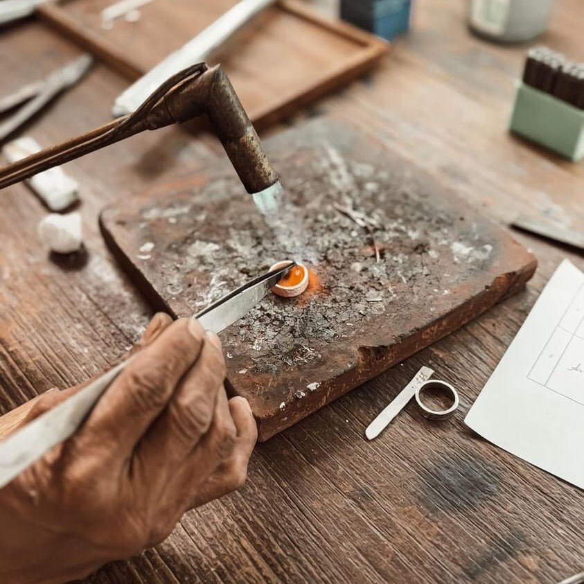 Big Tree Jewelry Classes | Canggu Jewelry Making Class | Gold Plated