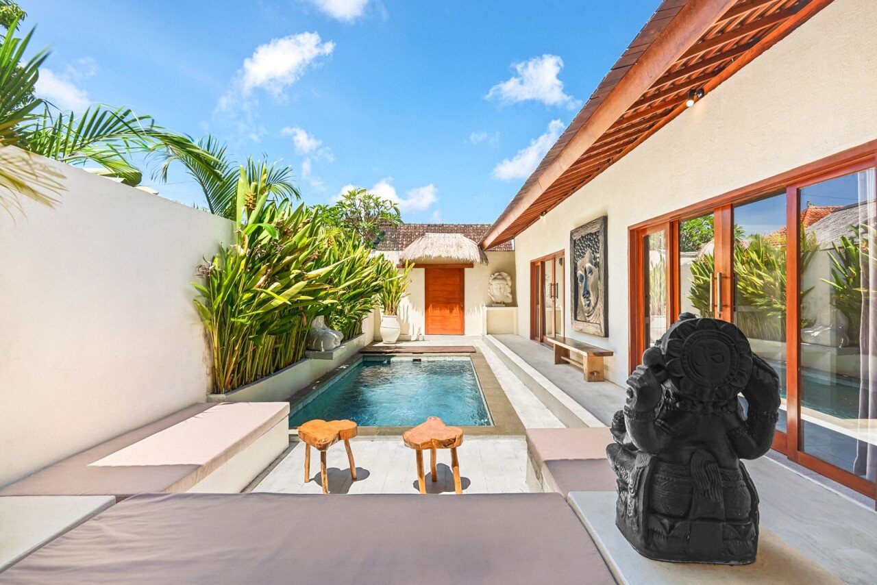 Вилла tropical villas — с частным бассейном и садом Кедонганан 120м² 3 спальни