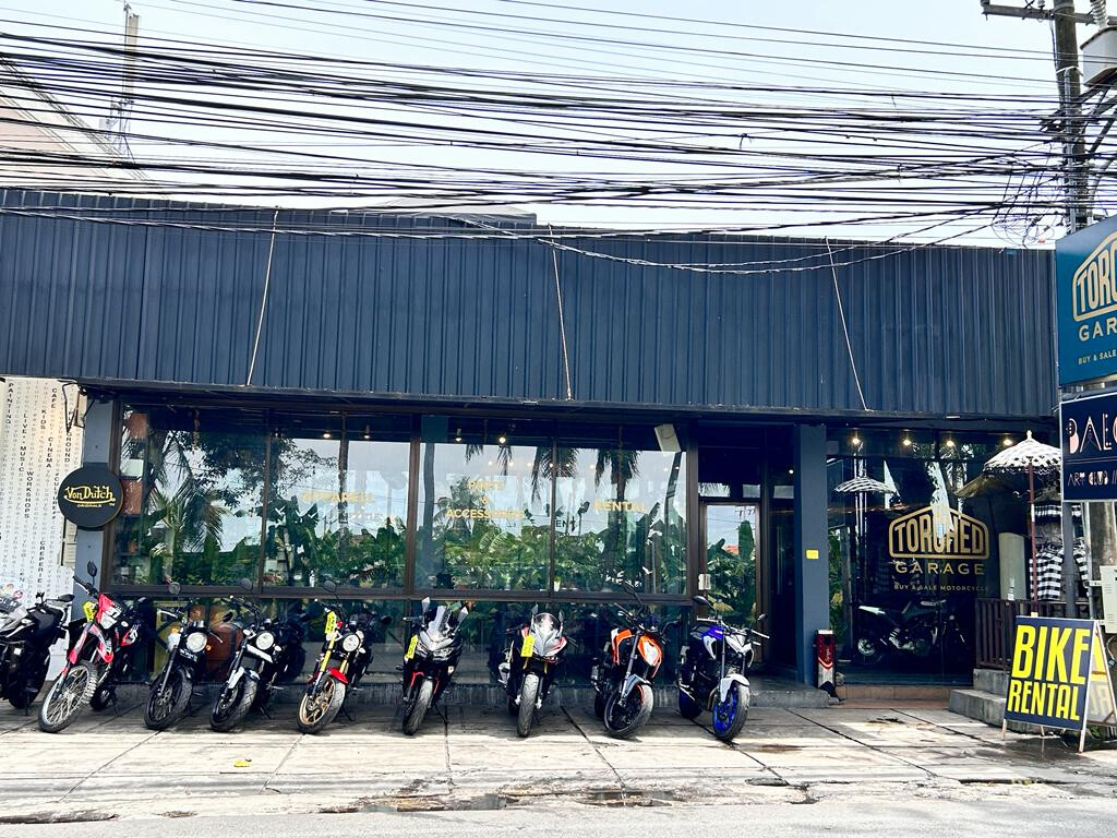 Torched Garage Buy And Sale Motorcycle