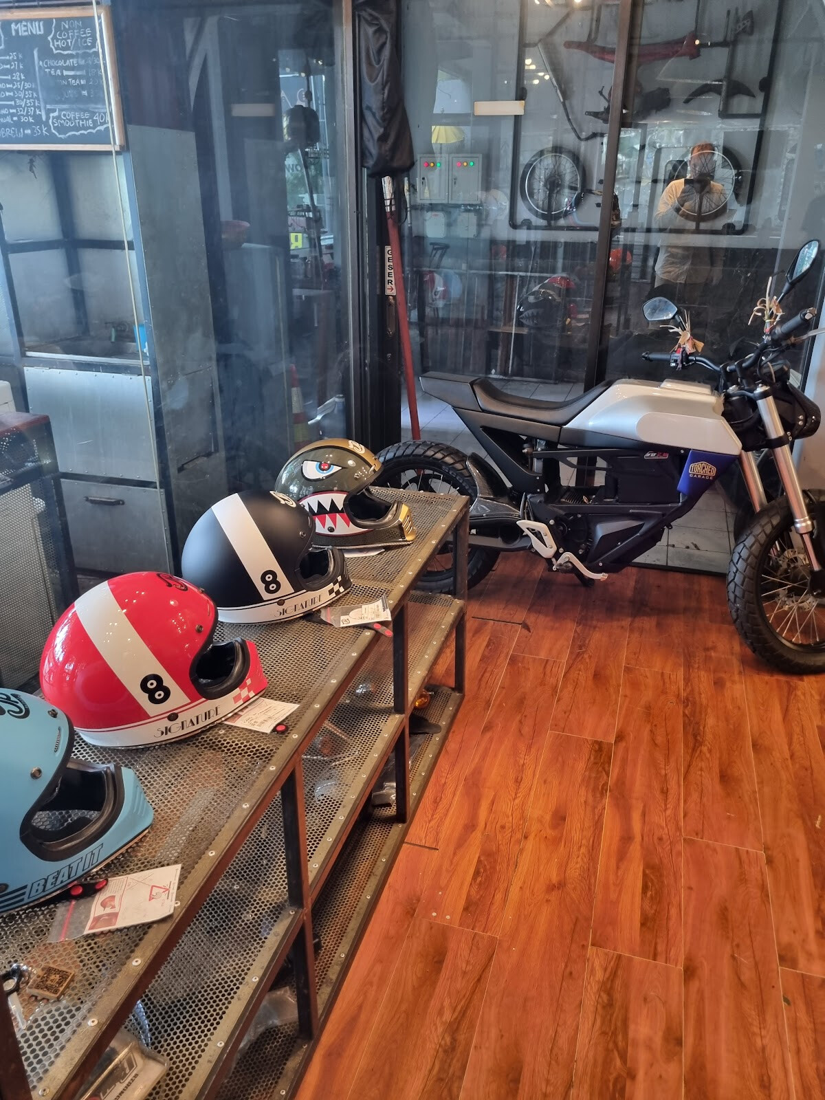 Torched Garage Buy And Sale Motorcycle