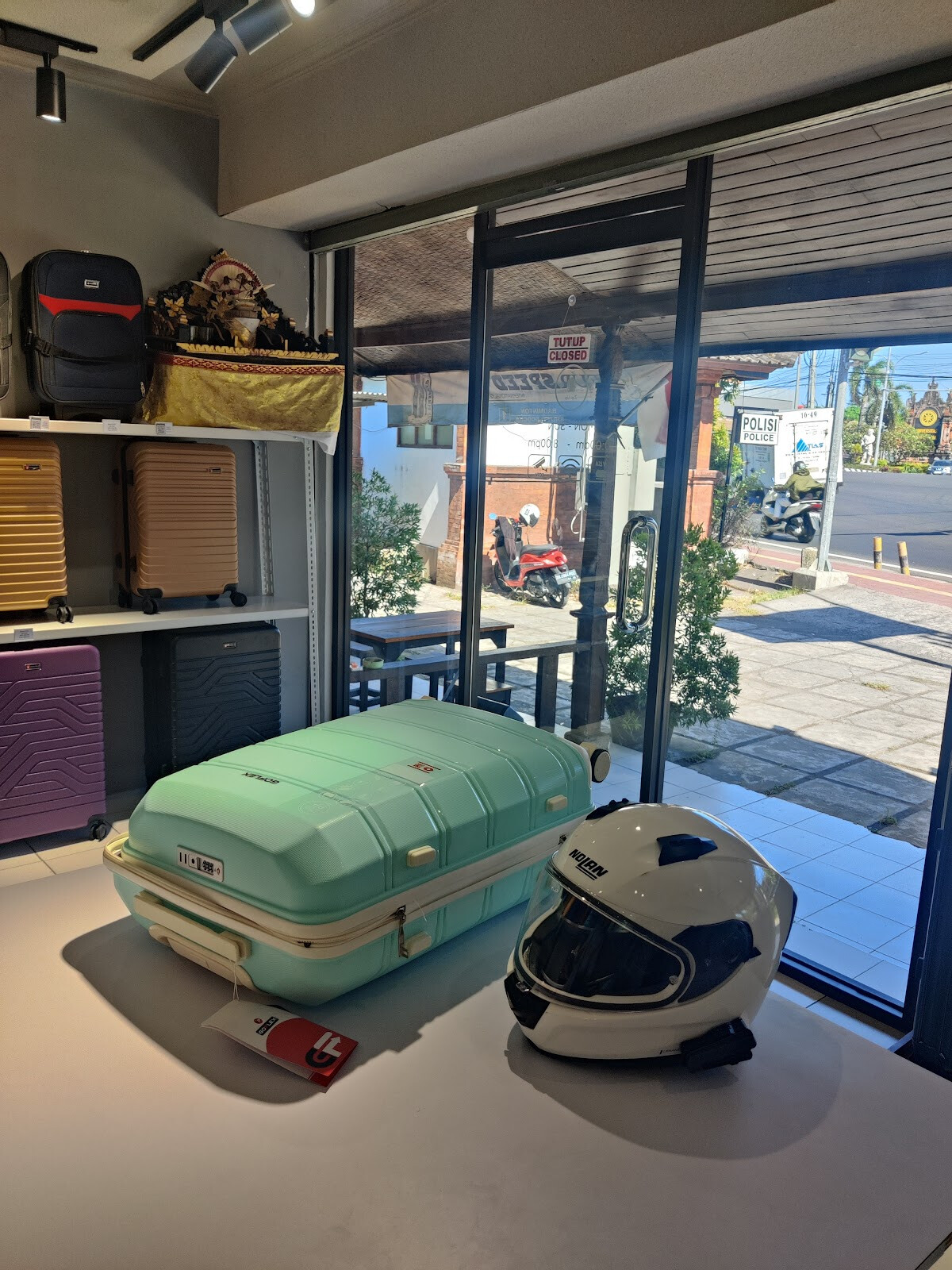 Zip-Up Bali Suitcase Store