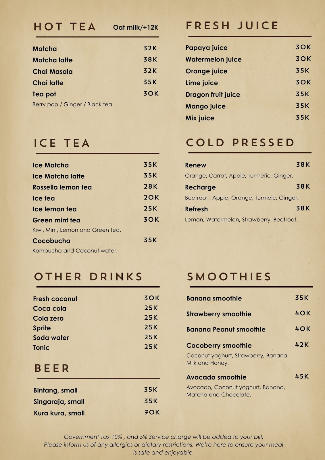 Ropana Coffee shop and Restaurant