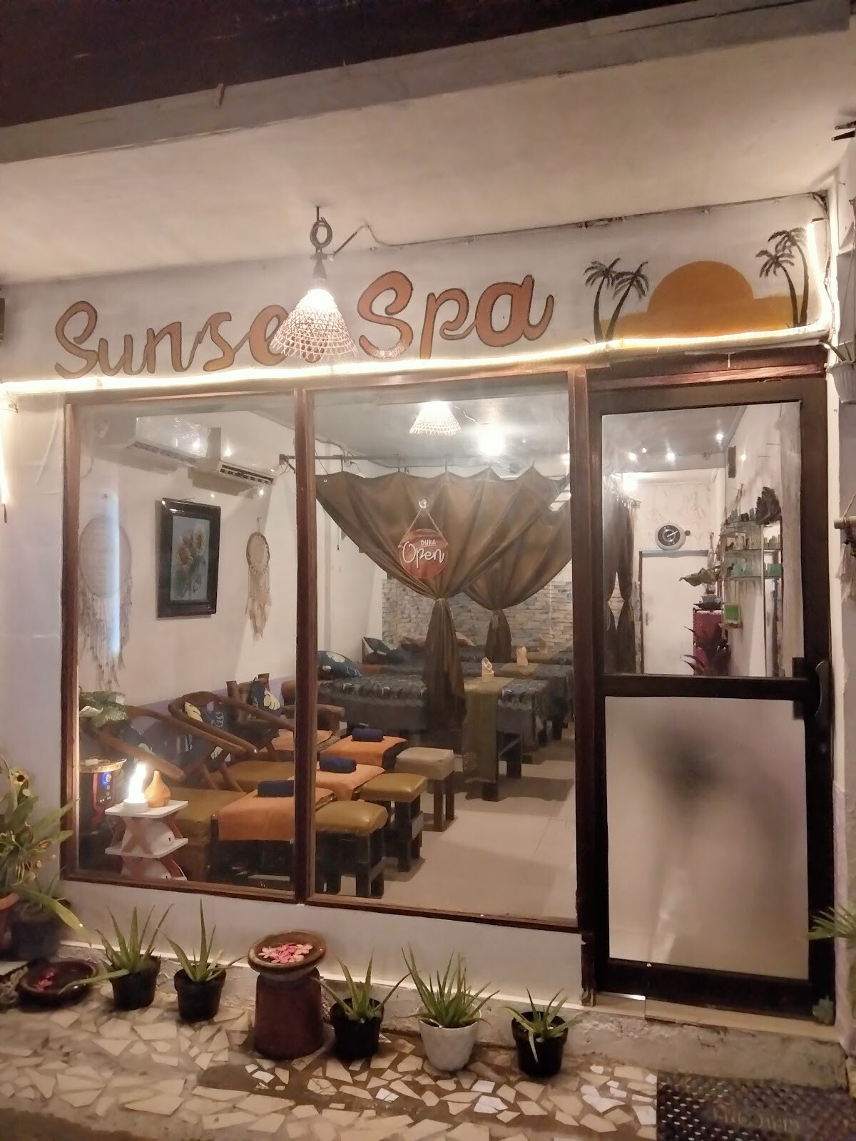 Sunset spa